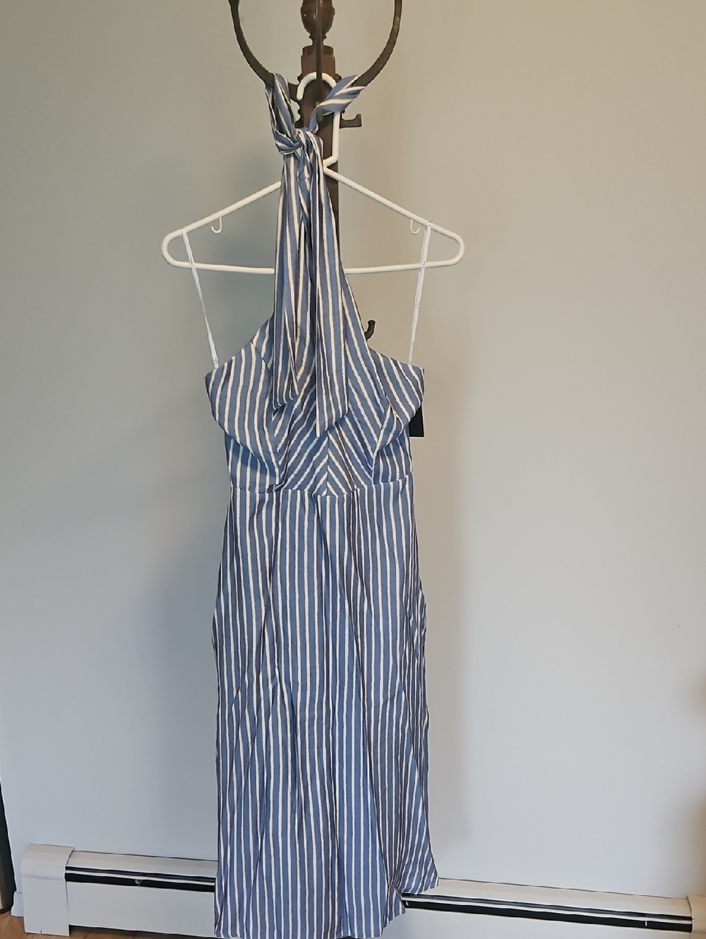 Lulu's Blue and White Summer Dress Womens S